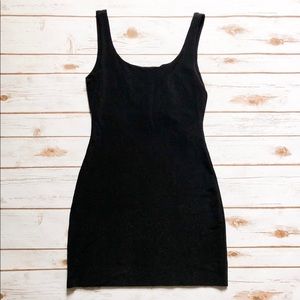 Osklen black mini dress S